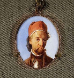 Portrait of Adam Potocki by Franciszek Tepa (Teppa)
