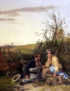 The Course of True Love Never Did Run Smooth, 1854 by Jacob Thompson