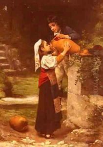 At The Spring by Charles Victor Thirion