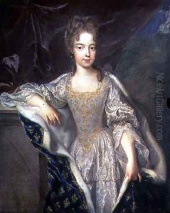 Portrait of Adelaide of Savoy b.1685 1697