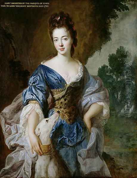 Portrait of Mary d.1725 Daughter of the 1st Marquis of Powis, as Diana - view 1