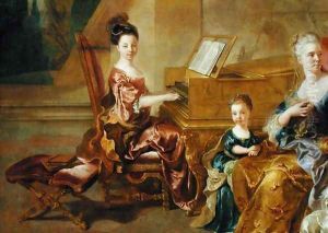 The Franqueville Family, 1711 by Francois de Troy