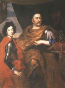 Portrait of John III Sobieski and his Son Jacob