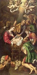 The Adoration of the Shepherds, c.1620 by Luis Tristan De Escamilla
