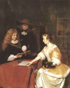 A Concert by Gerard Terborch