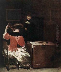 The Music Lesson by Gerard Terborch