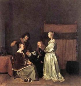 The Visit by Gerard Terborch