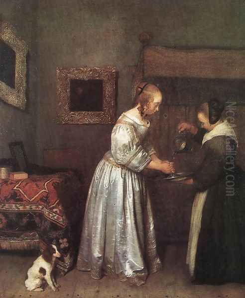 Woman Washing Hands - view 1
