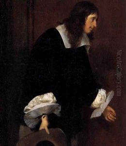 The Suitor's Visit (detail) by Gerard Terborch