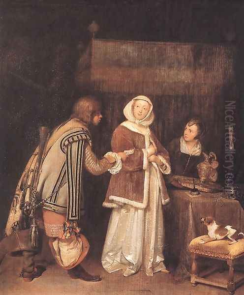The Letter by Gerard Terborch