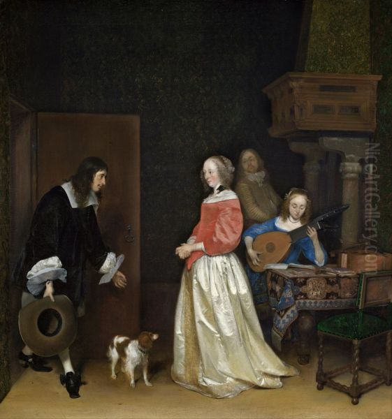 The Suitor's Visit - view 1