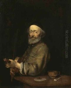 The Violinist by Gerard Terborch