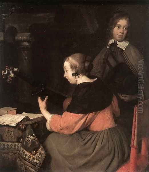 The Lute Player - view 1