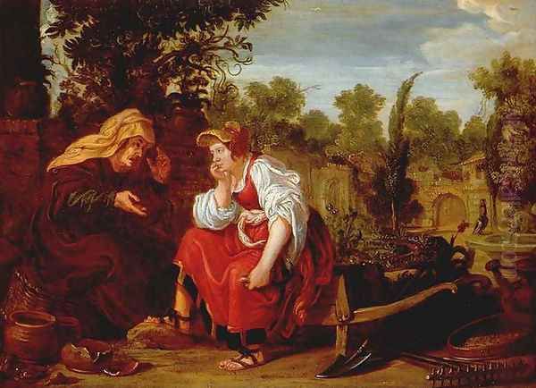 Vertumnus and Pomona 1617 - view 1