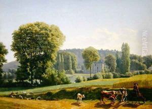 Landscape with Animals, 1806 by Lancelot Theodore Turpin De Crisse