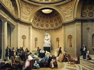 Mass in the Expiatory Chapel, 1830-48 by Lancelot Theodore Turpin De Crisse