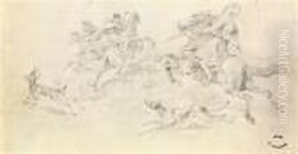 La Chasse Al'antilope - view 1