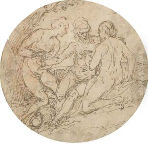 Lot and his Daughters by Alessandro Turchi (Orbetto)