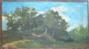 Etude De Paysage Boise. by Georges Washington