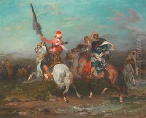 Porte Etendard Et Caids A Cheval Porte Etendard Et Caids A Cheval