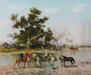 Le Passage De La Riviere by Georges Washington