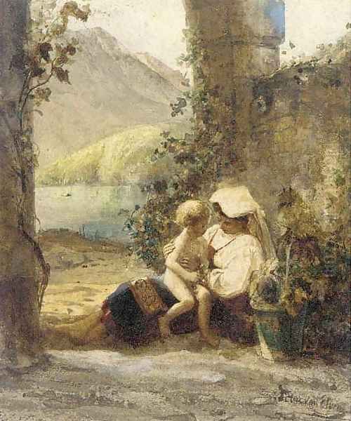 Mother and child - view 1