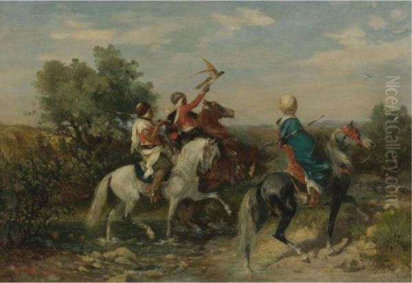 The Falcon Hunt - view 1