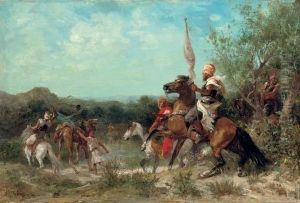 Arab Horsemen by Georges Washington