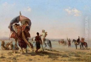 Le Cortege De La Mariee by Georges Washington