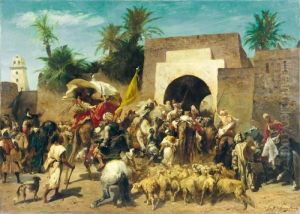 Retour D'une Razzia - Oued R'hir (afrique)