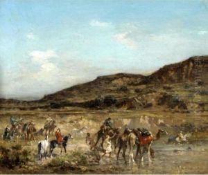 Crossing The River by Georges Washington