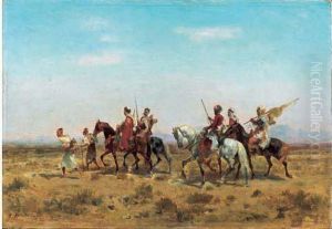 La Garde Du Sultan Dans Le Desert