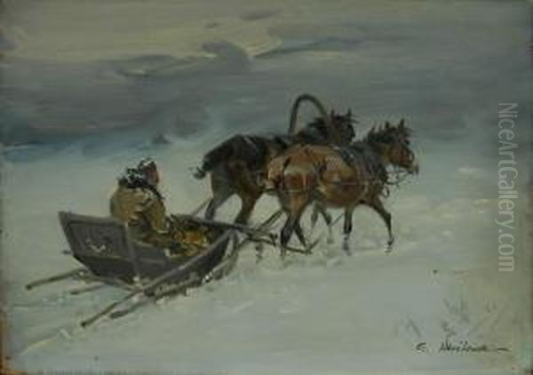 Into The Winter Storm - view 1