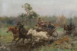 Na Polowanie by Ignacy (Czeslaw Wasilewski) Zygmuntowicz