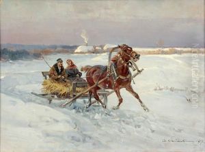 W Drodze by Ignacy (Czeslaw Wasilewski) Zygmuntowicz