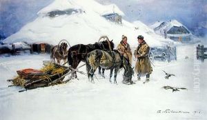 Na Drodze, 1928 R. by Ignacy (Czeslaw Wasilewski) Zygmuntowicz