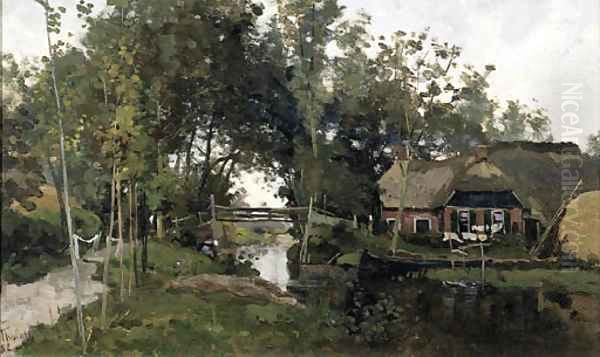 The small bridge, Giethoorn - view 1