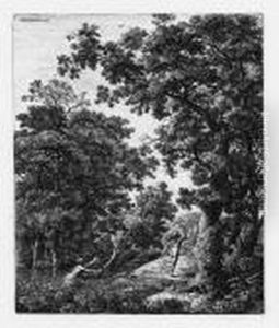 Landschaften Mit Szenen Aus Ovids Metamorphosen by Anthonie Waterloo