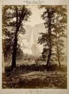 The Yosemite Falls by Carleton Emmons Watkins