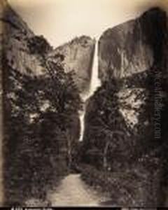 Yosemite Falls by Carleton Emmons Watkins