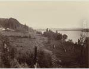 Mt. Hood From Near Vancouver by Carleton Emmons Watkins