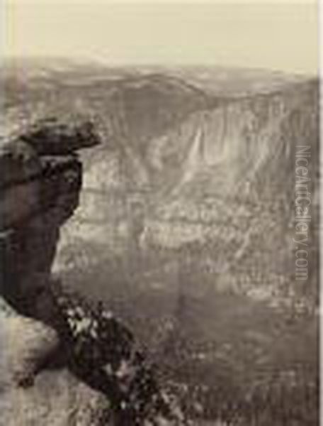 Yosemite Falls From Glacier Point - view 1