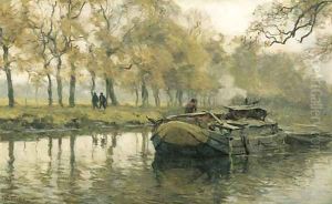 A walk along a canal in autumn
