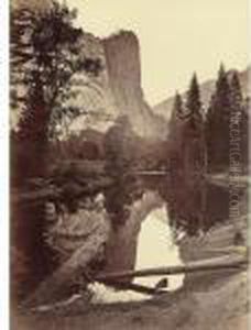 'washington Column, 208 Feet Yosemite"" by Carleton Emmons Watkins