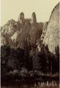 'cathedral Spires. 2200 Ft. Yosemite""