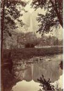 'mirror View Of Upper Yosemite Fall, 1600 Feet"" by Carleton Emmons Watkins