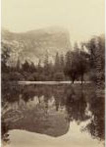 'mirror Lake. Yosemite"" by Carleton Emmons Watkins