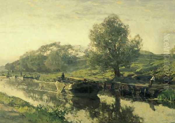 Het kanaal bij de Witte Brug - view 1