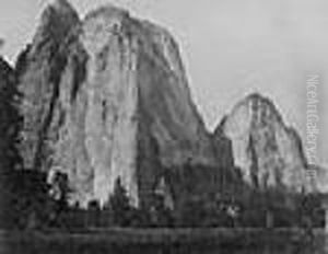 Cathedral Rocks And Spires, 2678 Feet, Yosemite, Cal.