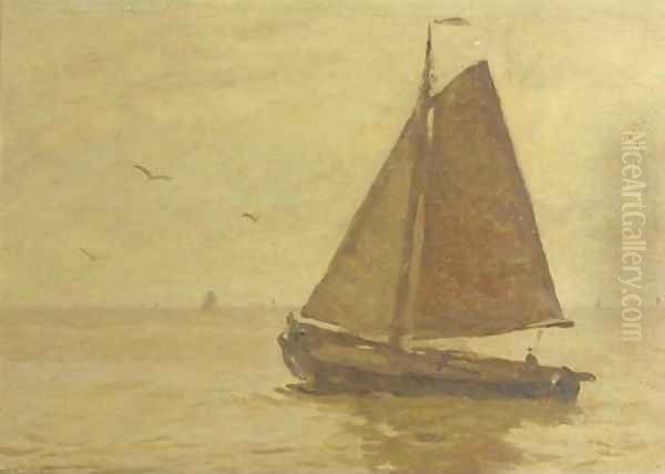 Sailing on open water - view 1